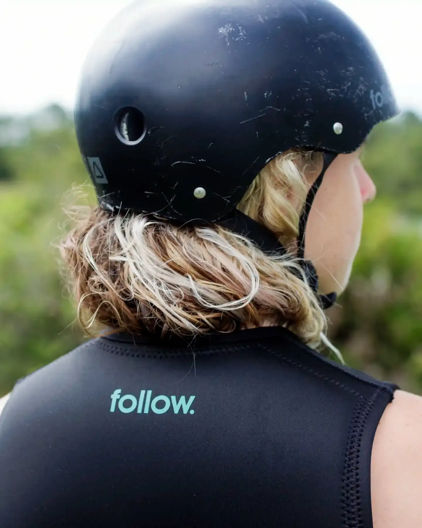 Follow Corp Impact Vest - Charcoal