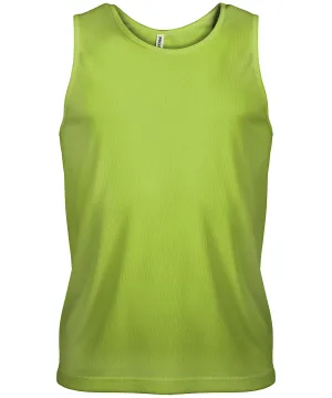 Lime - Men's sports vest